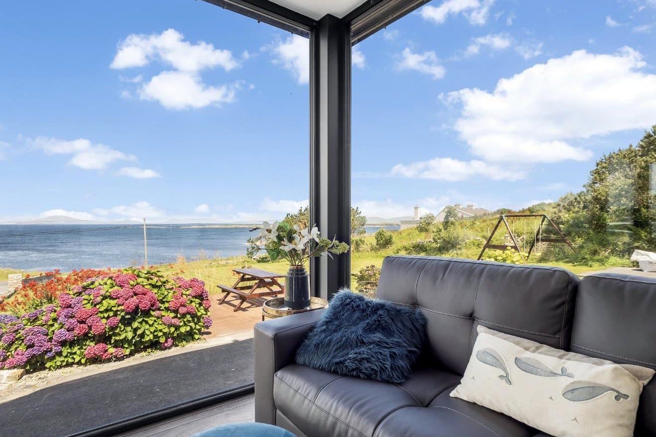 Principal bedroom with sea views